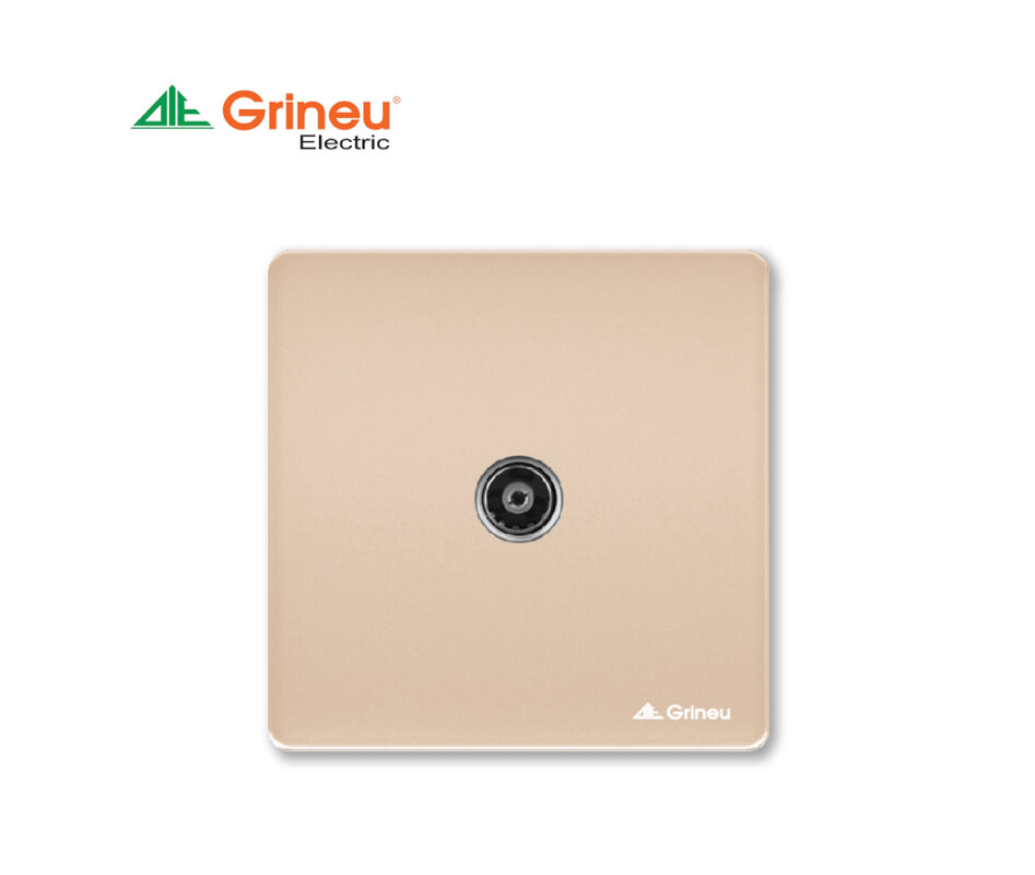 Mặt ổ cắm TV Grineu