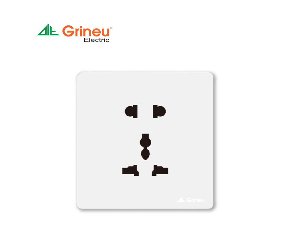 Mặt ổ cắm đa năng 20A Grineu
