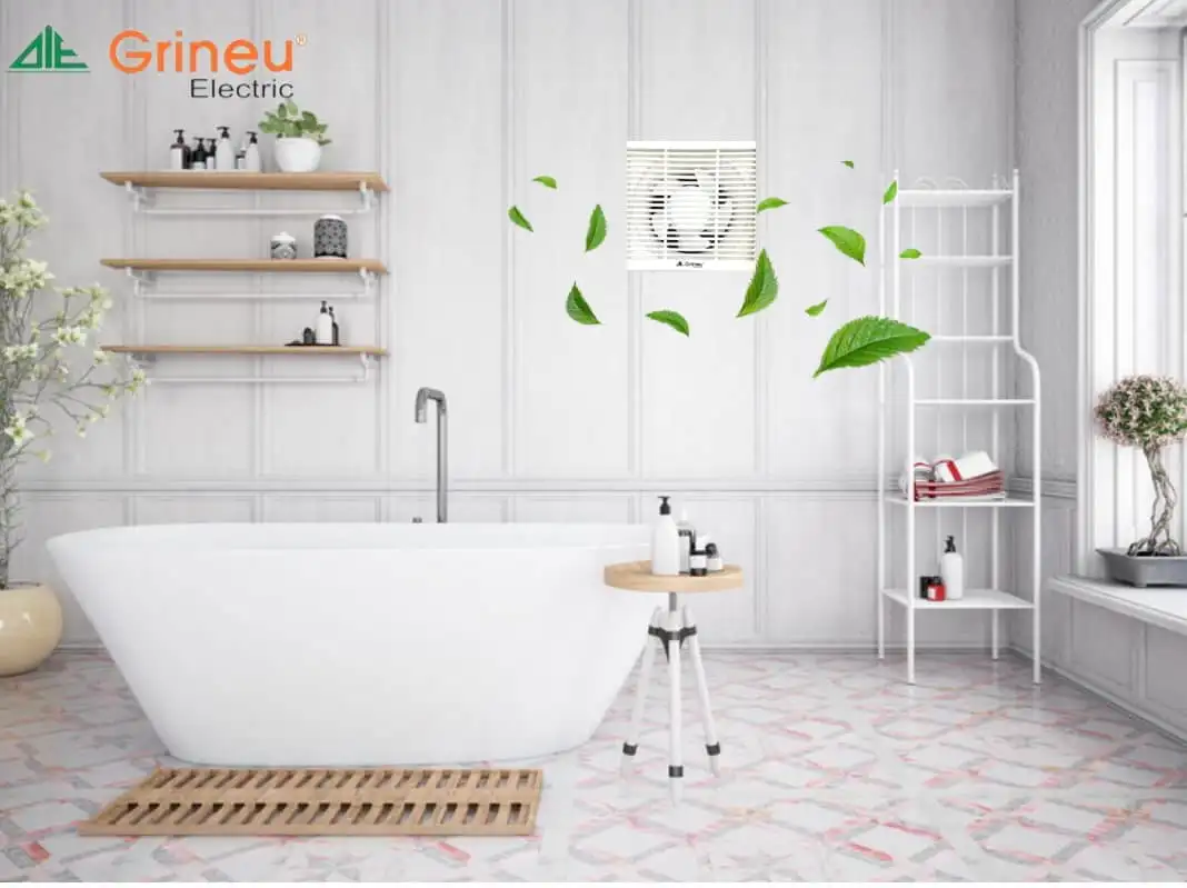 Tại sao phòng tắm cần lắp quạt thông gió?
