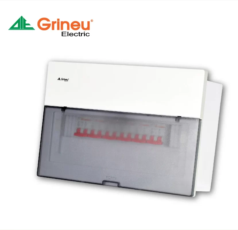 Tủ điện nhựa âm tường SPLC 8/12 Grineu