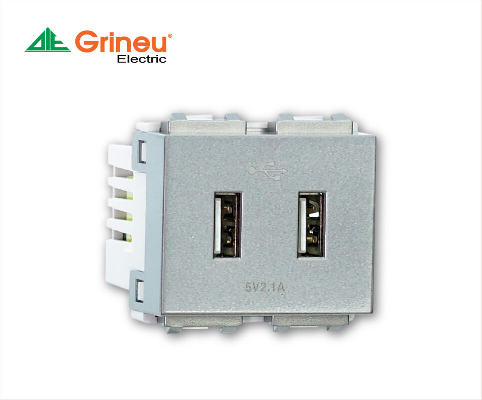Ổ cắm đôi USB 5V-2.1A