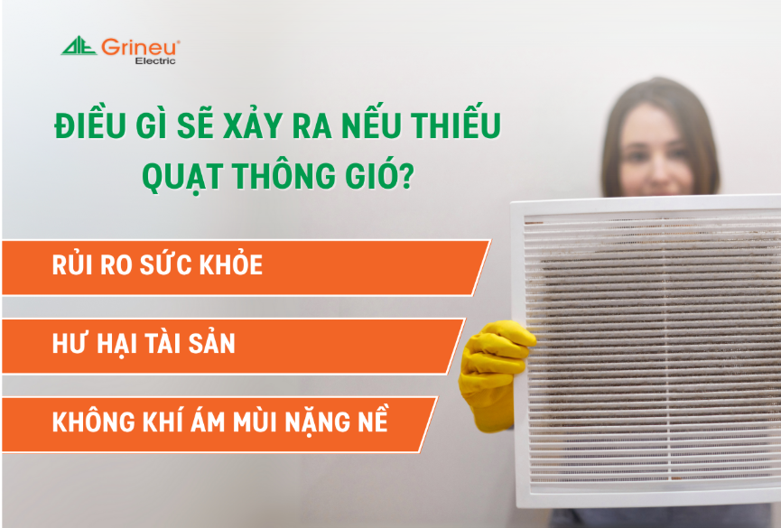 TẠI SAO CẦN QUẠT THÔNG GIÓ & LẮP ĐẶT Ở ĐÂU HIỆU QUẢ NHẤT ?