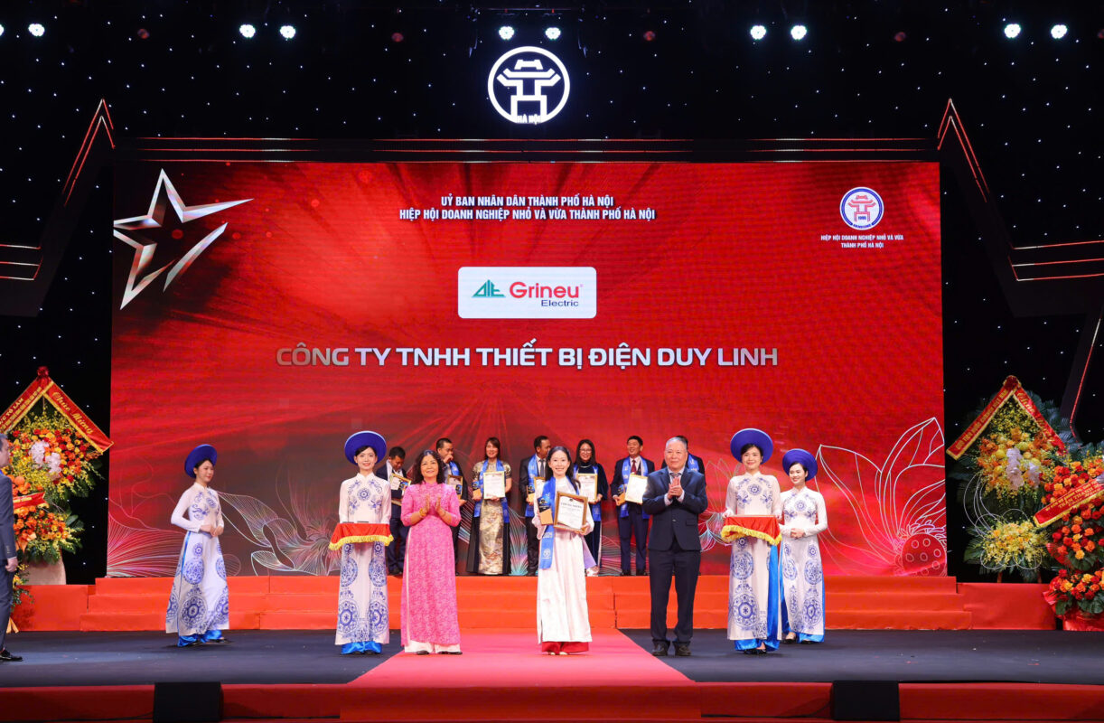 GRINEU THAM GIA LỄ VINH DANH DOANH NHÂN – DOANH NGHIỆP THĂNG LONG 2025